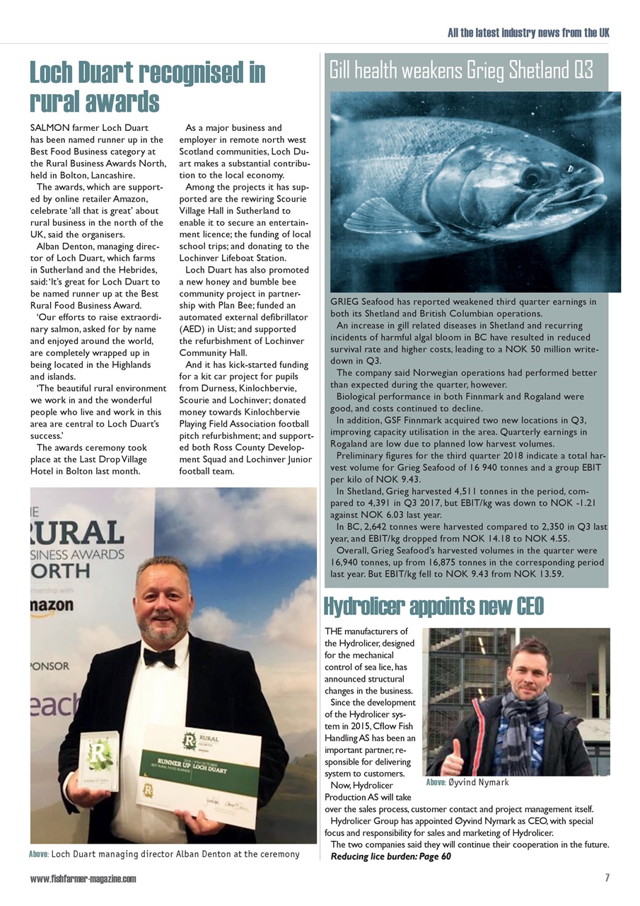 Fish Farmer Magazine Preview Pages