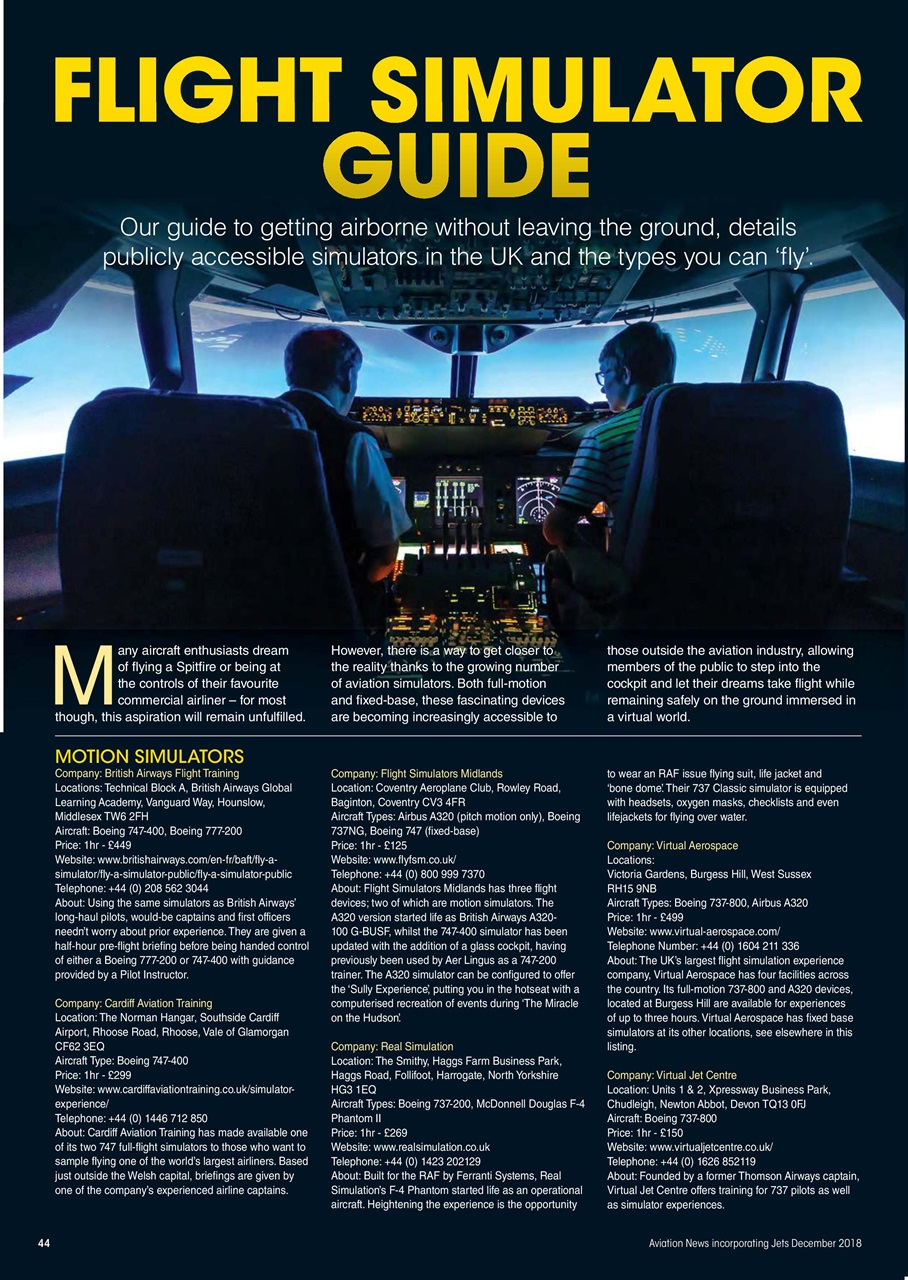 Aviation News Preview Pages