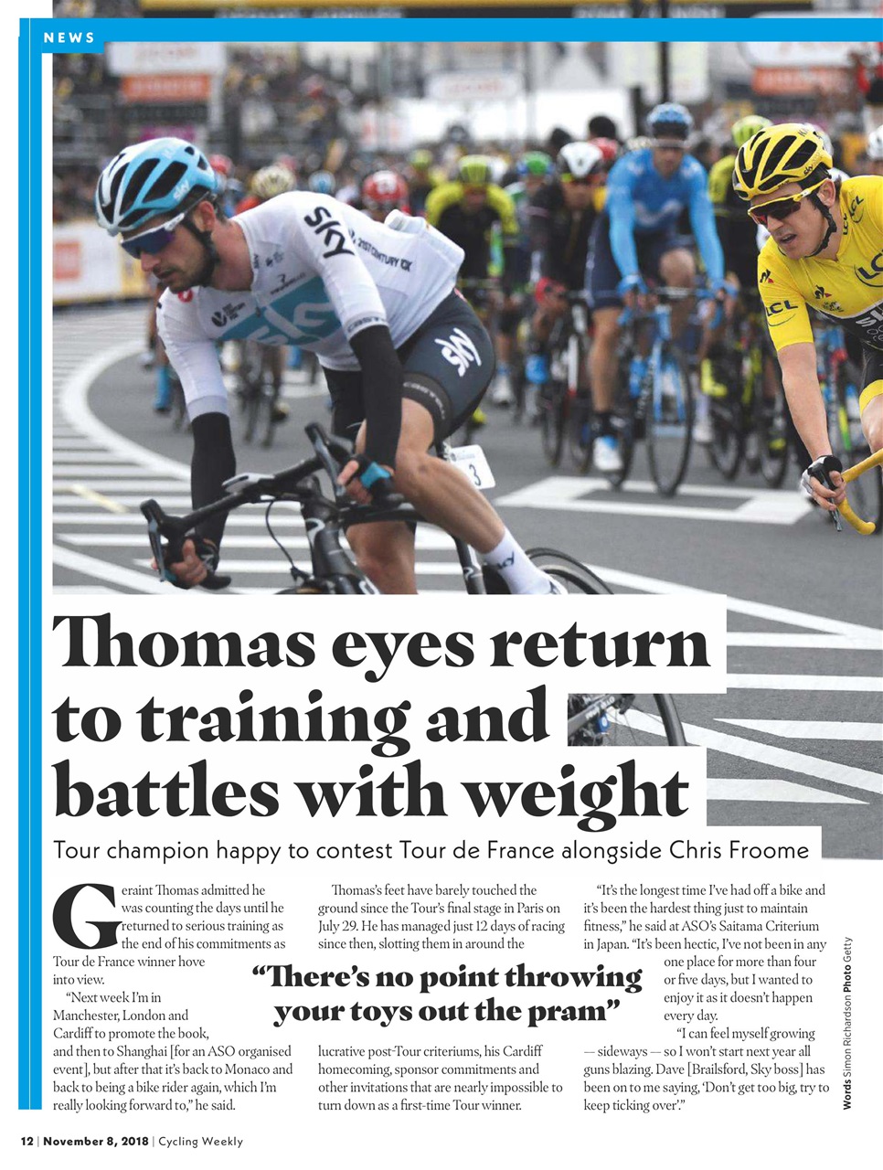 Cycling Weekly Preview Pages