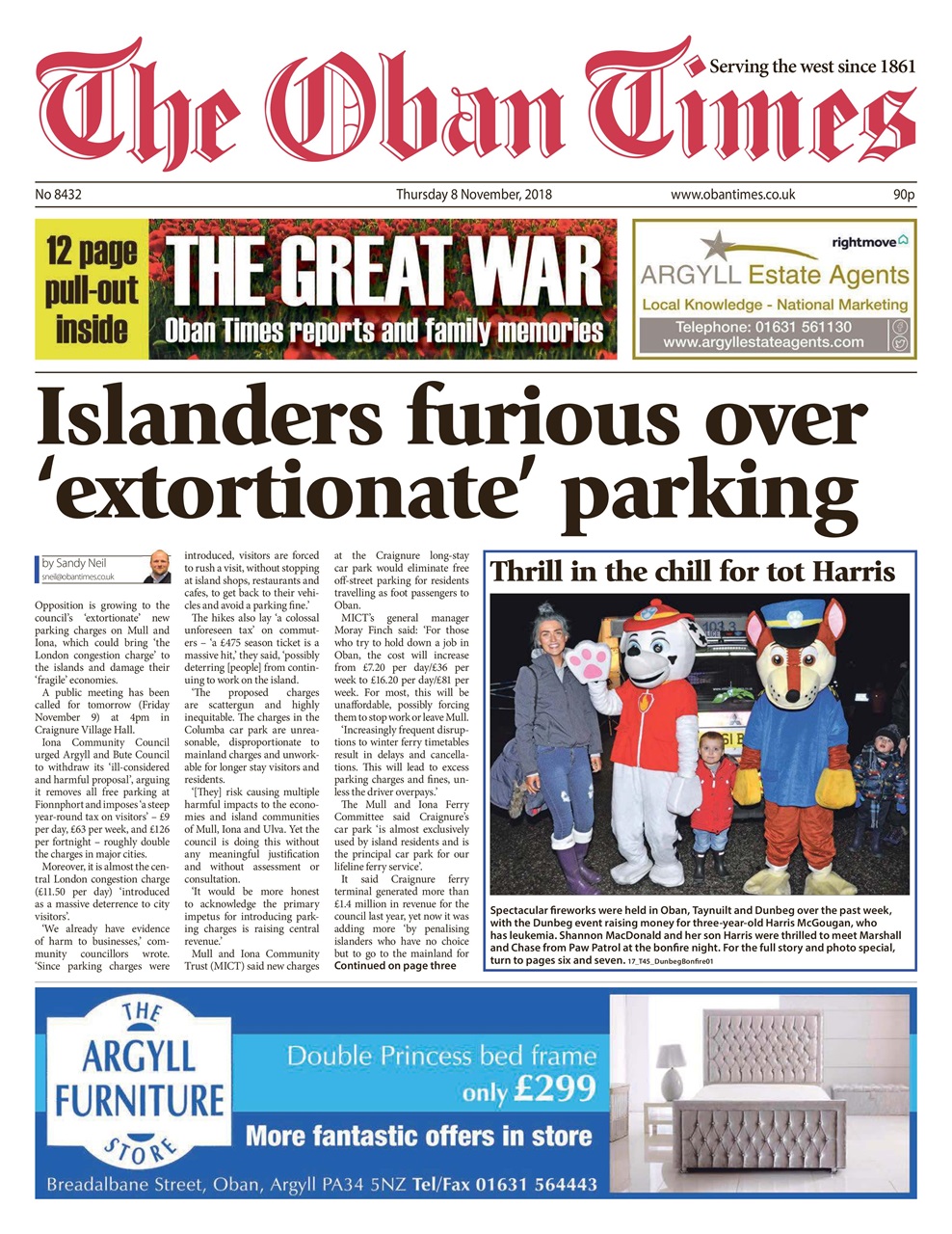 The Oban Times & Lochaber Times Preview Pages