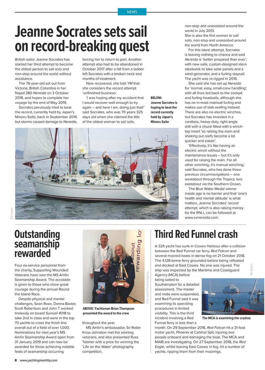 Yachting Monthly Preview Pages