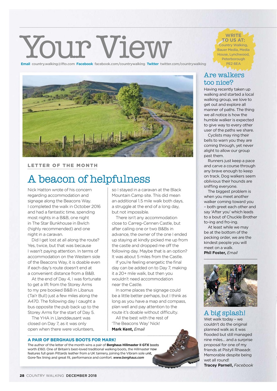 Country Walking Preview Pages