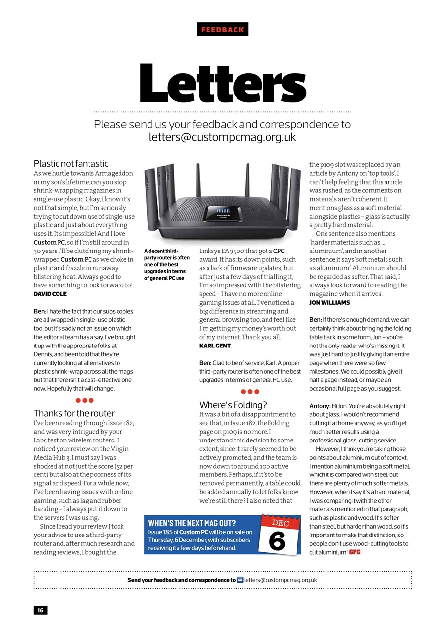 Custom PC UK Preview Pages