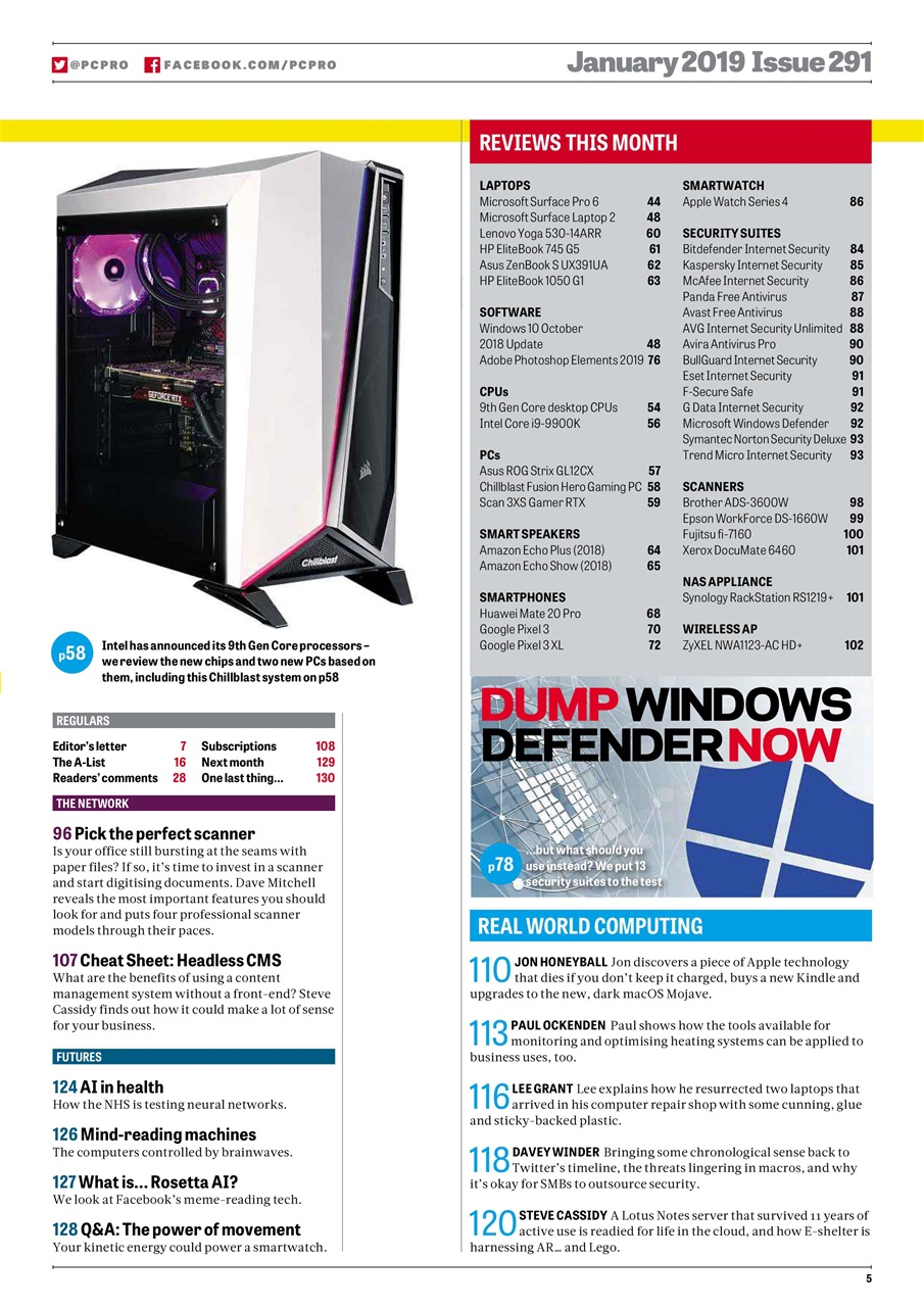 PC Pro Preview Pages