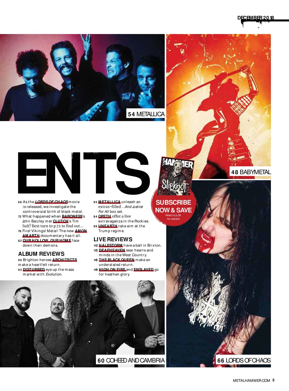 Metal Hammer Preview Pages