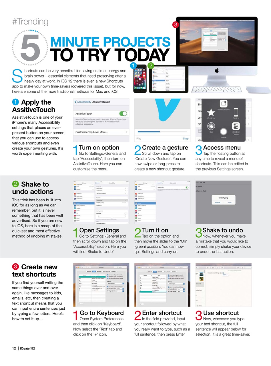 iCreate Preview Pages