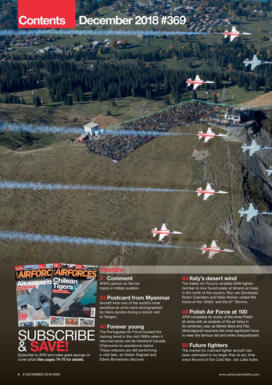 AirForces Monthly Preview Pages
