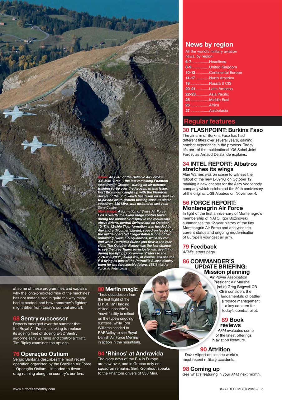 AirForces Monthly Preview Pages