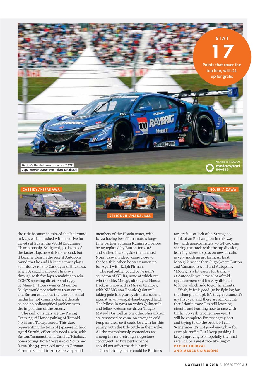 Autosport Preview Pages