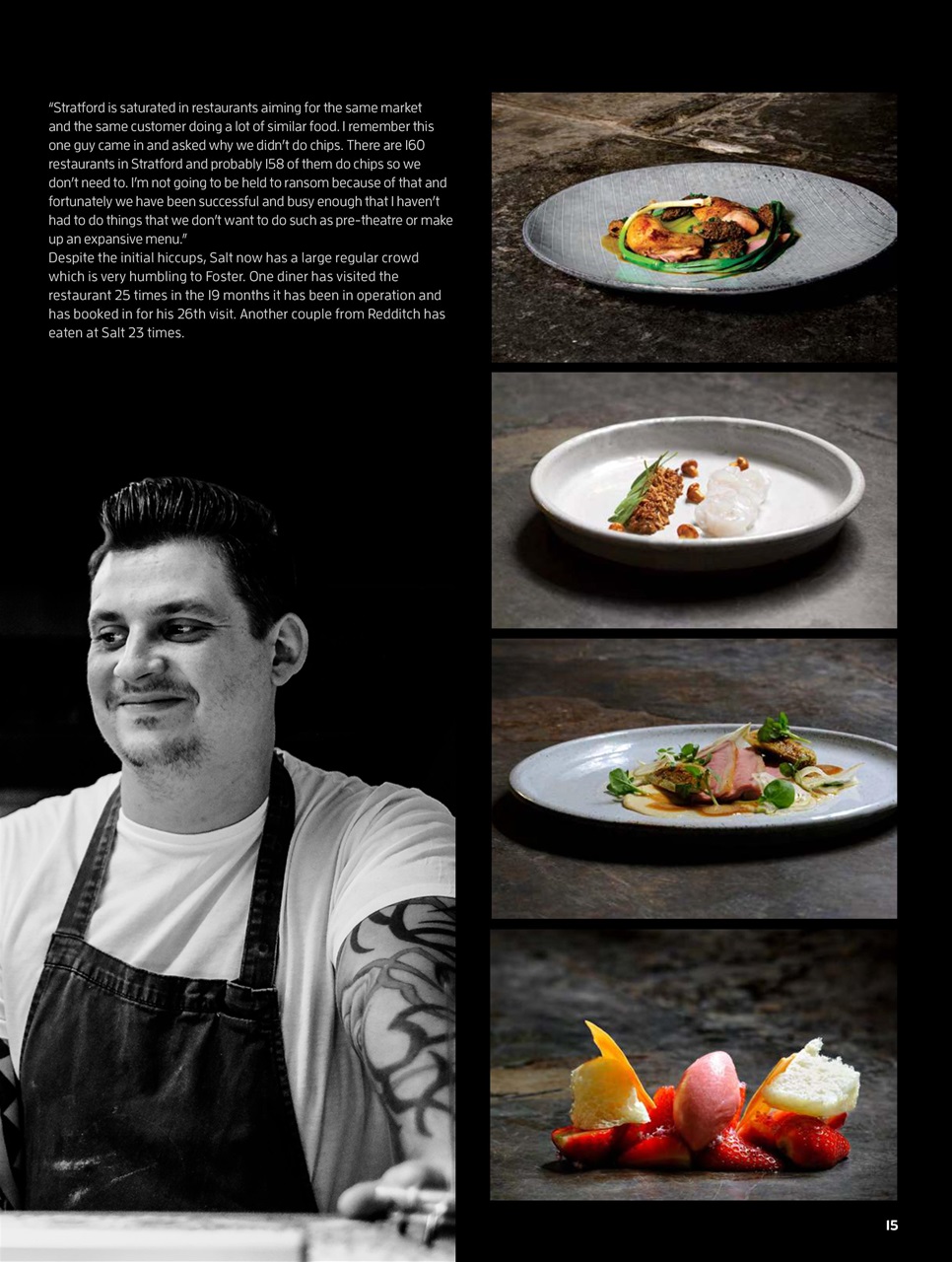 Chef & Restaurant Magazine Preview Pages