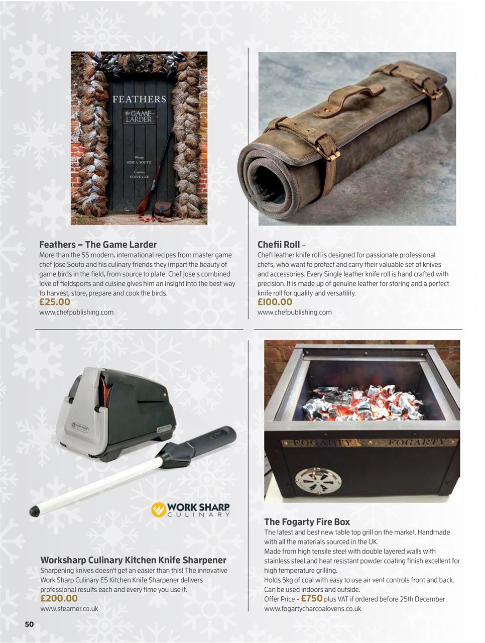 Chef & Restaurant Magazine Preview Pages