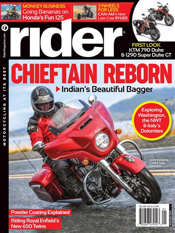 Rider Magazine issue January 2019