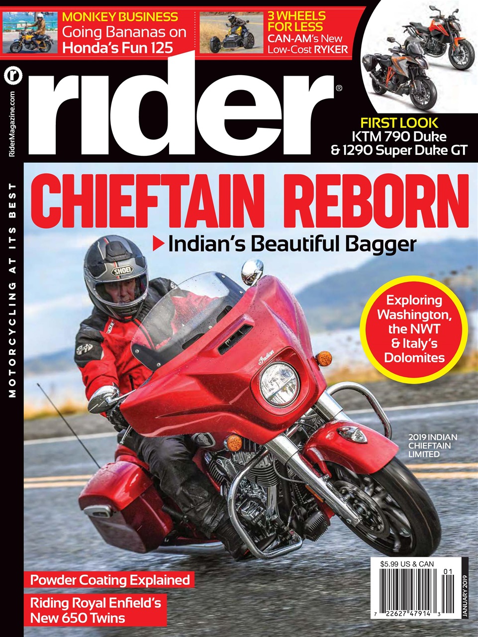 Rider Magazine Preview Pages