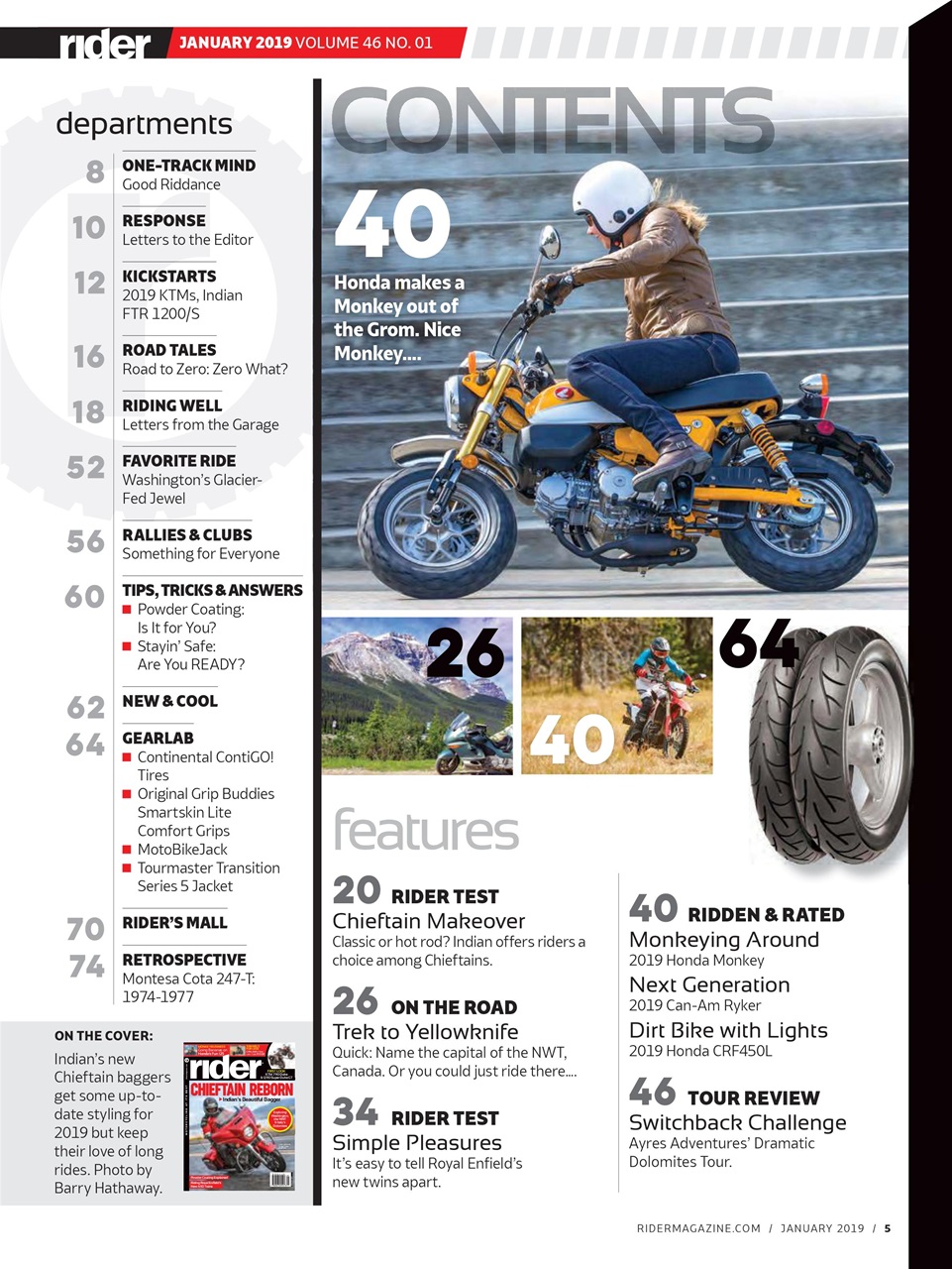 Rider Magazine Preview Pages