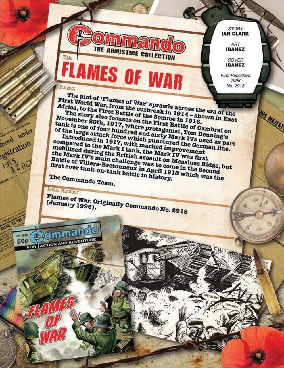 Commando Preview Pages