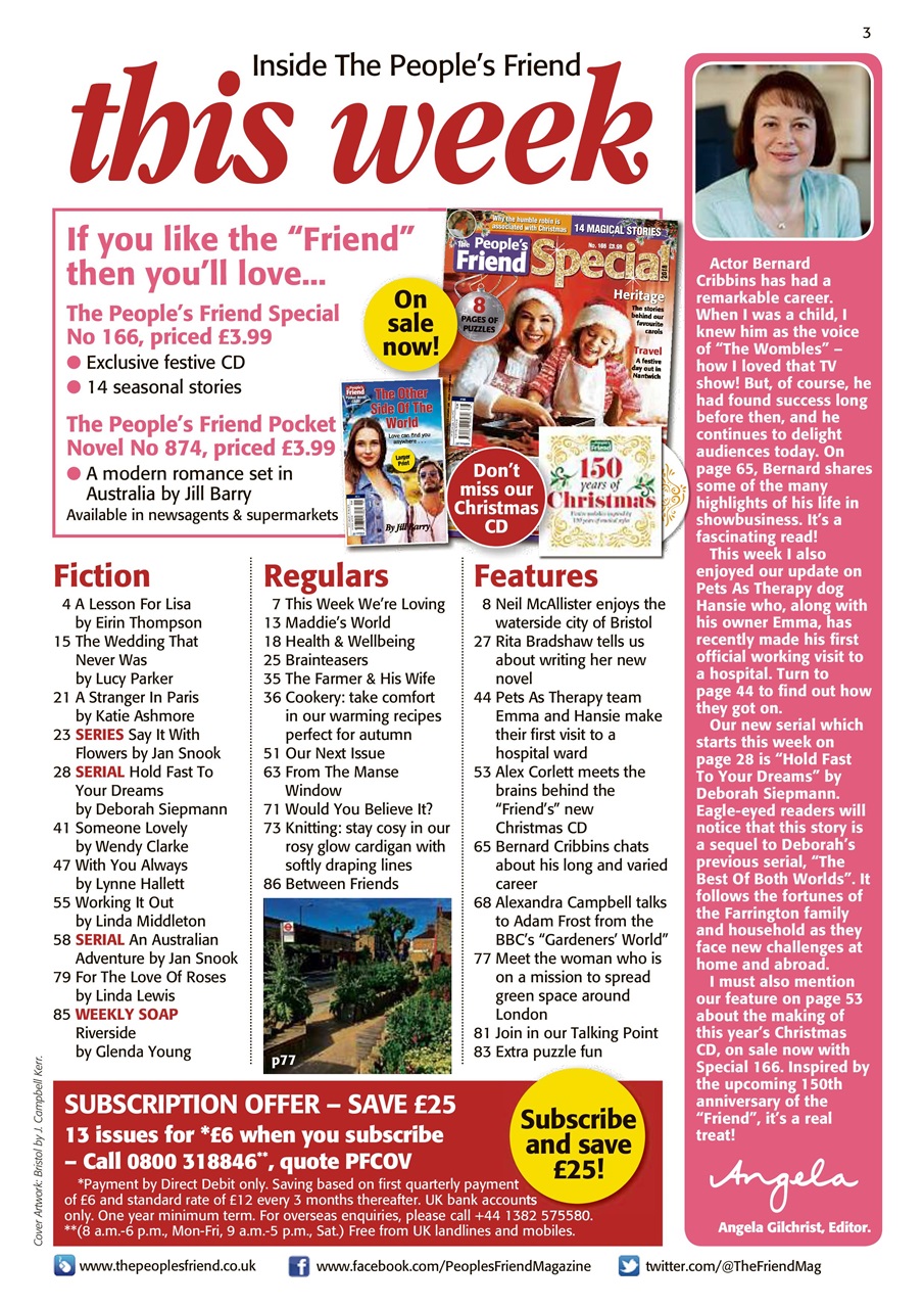 The People’s Friend Preview Pages
