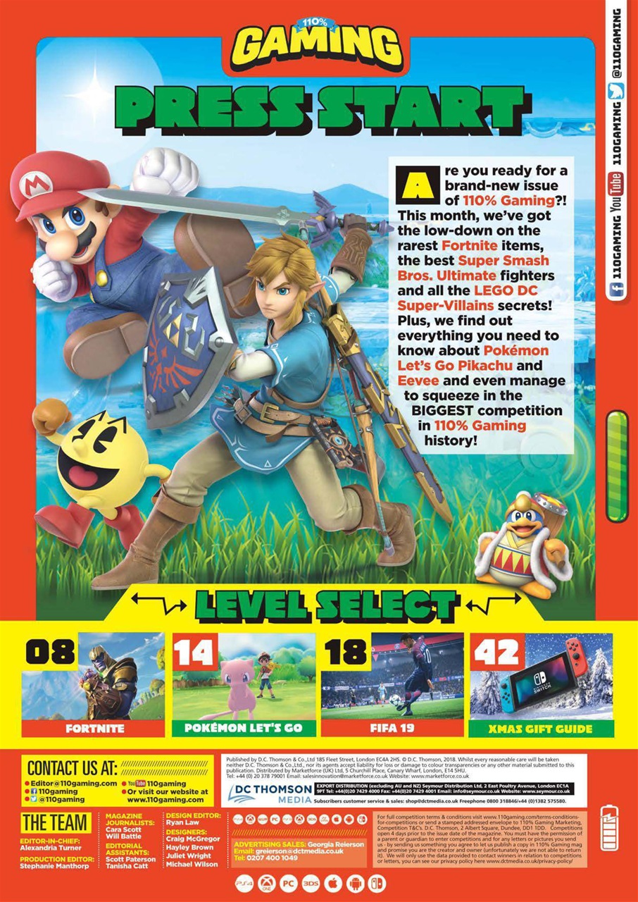 110% Gaming Preview Pages