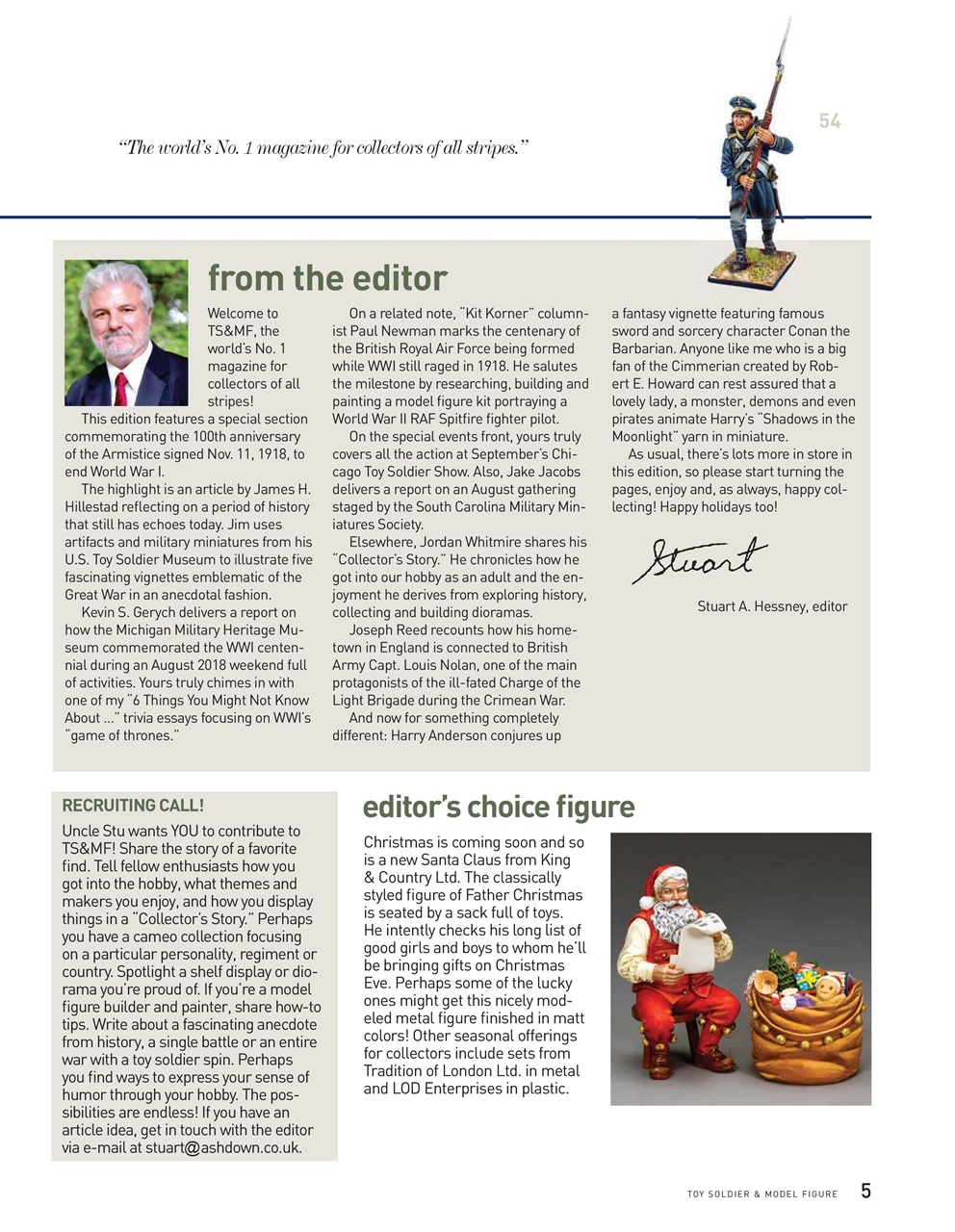 Toy Soldier & Model Figure Preview Pages