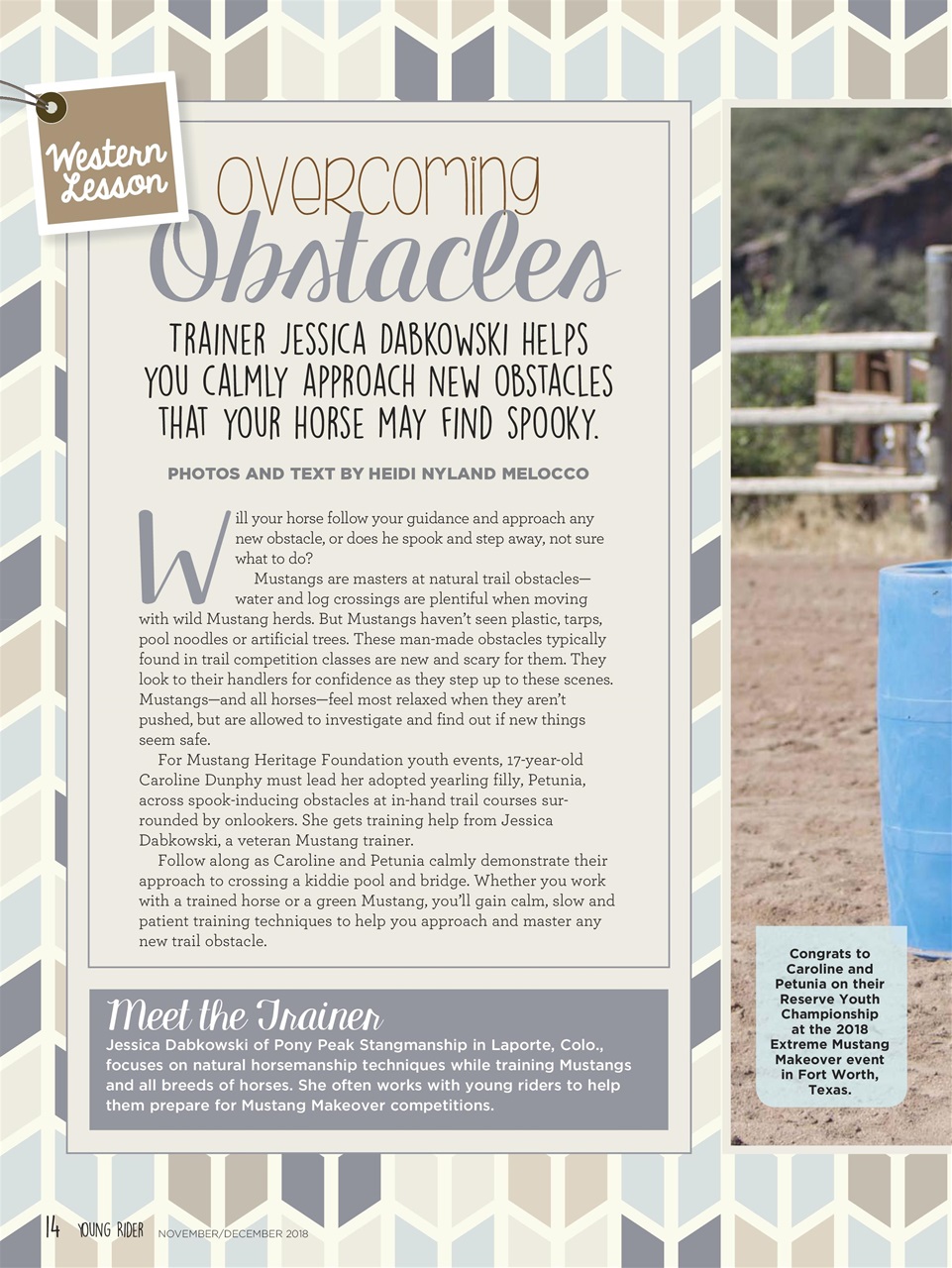 Young Rider Magazine Preview Pages