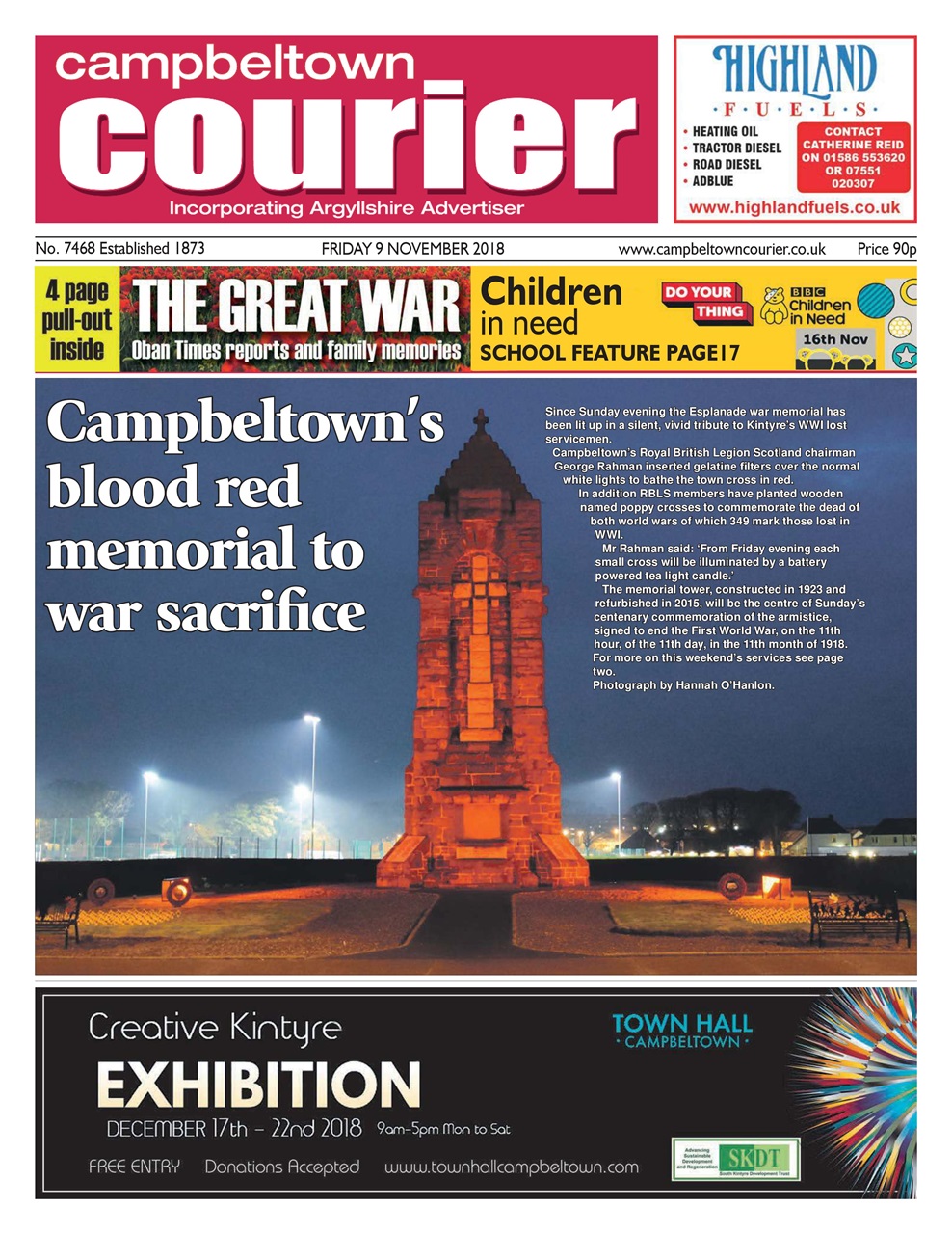 Campbeltown Courier Preview Pages