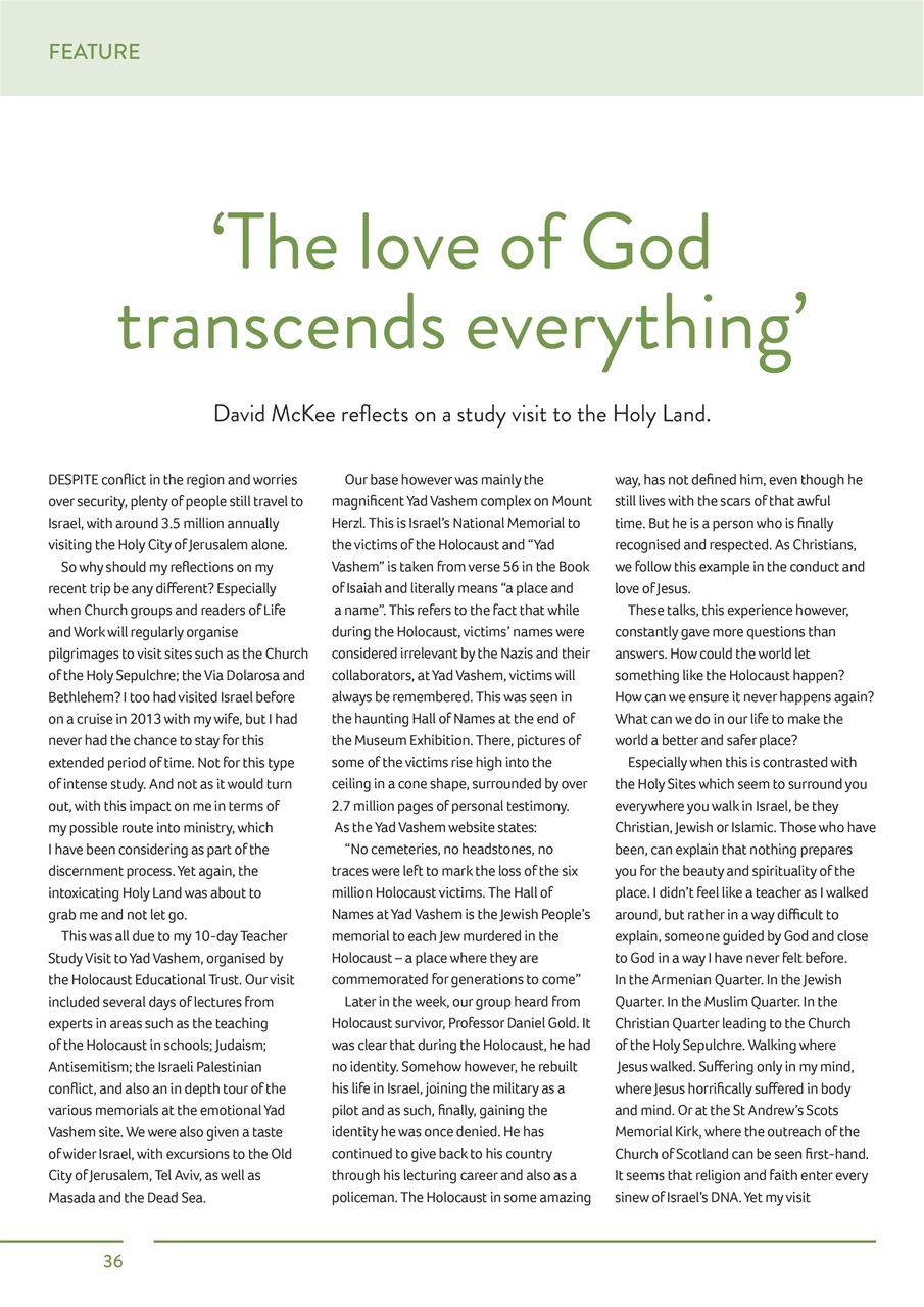Life and Work Preview Pages