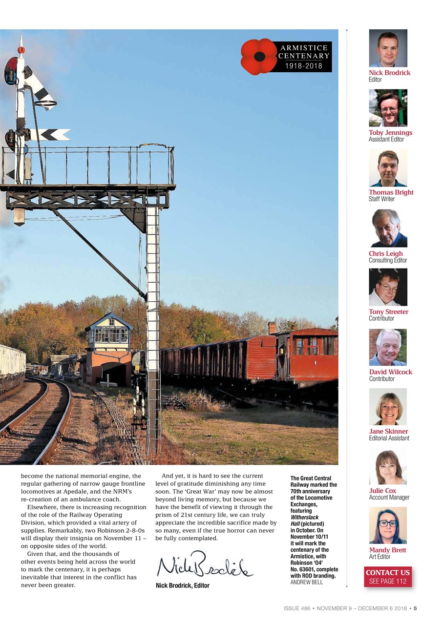 Steam Railway Preview Pages