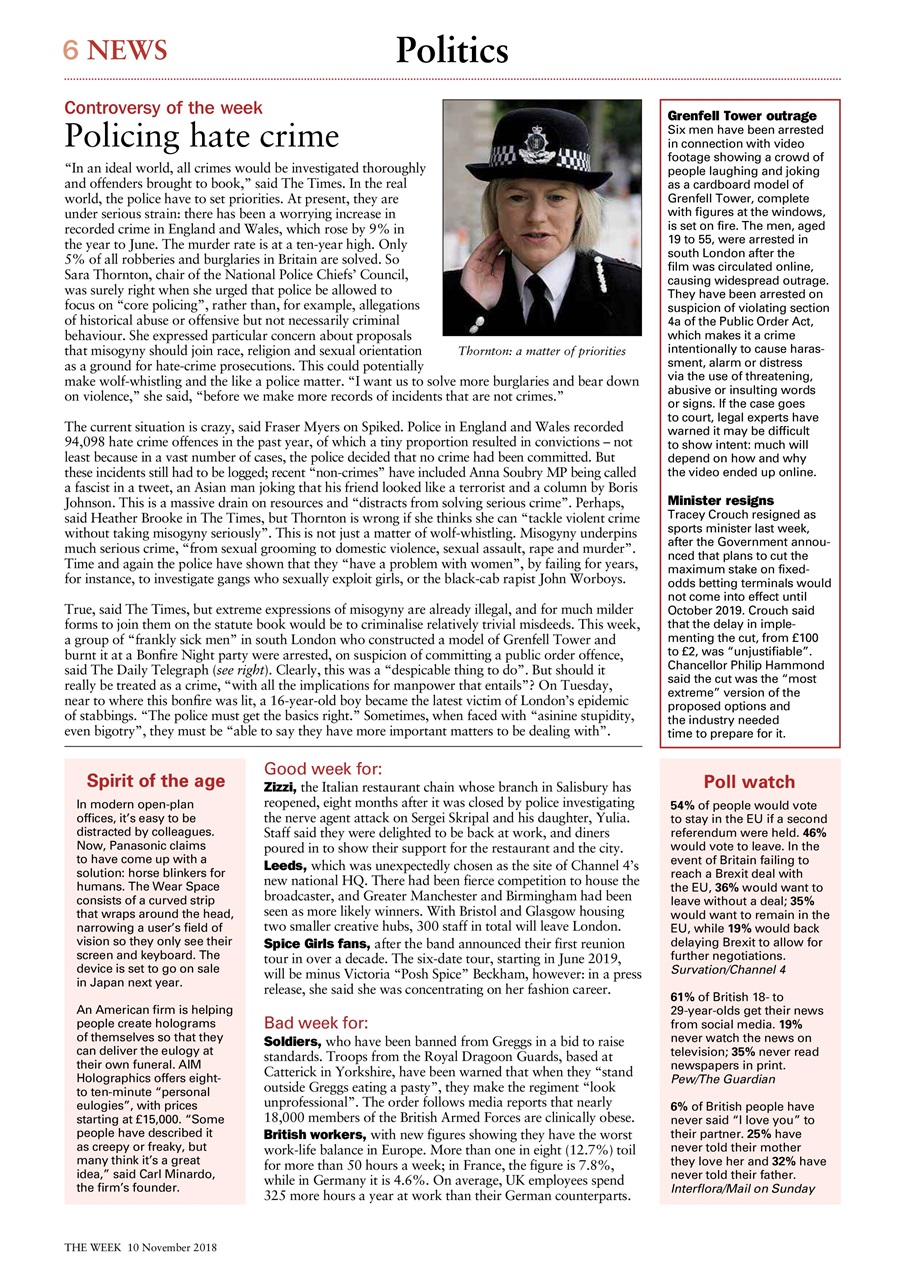 The Week Preview Pages