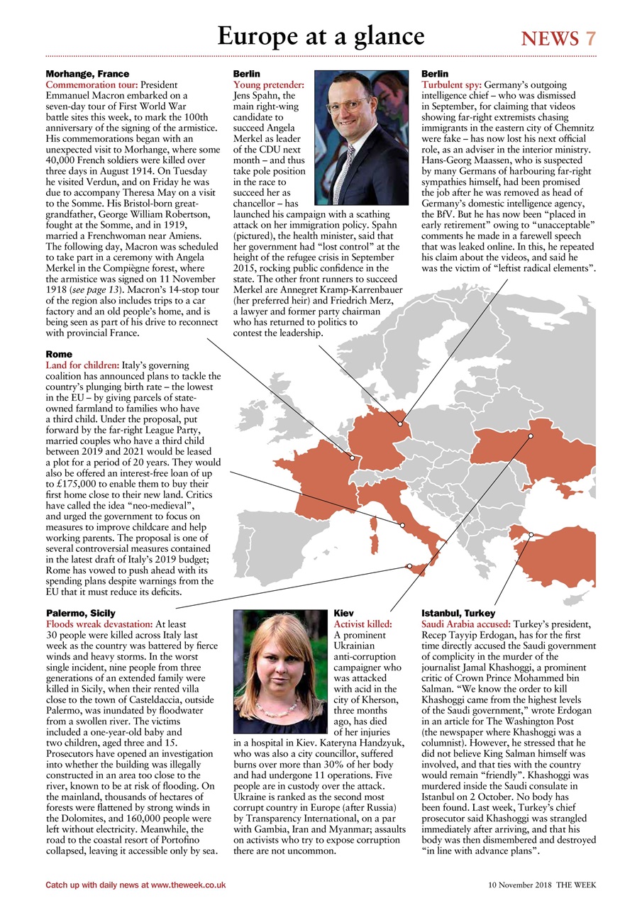 The Week Preview Pages