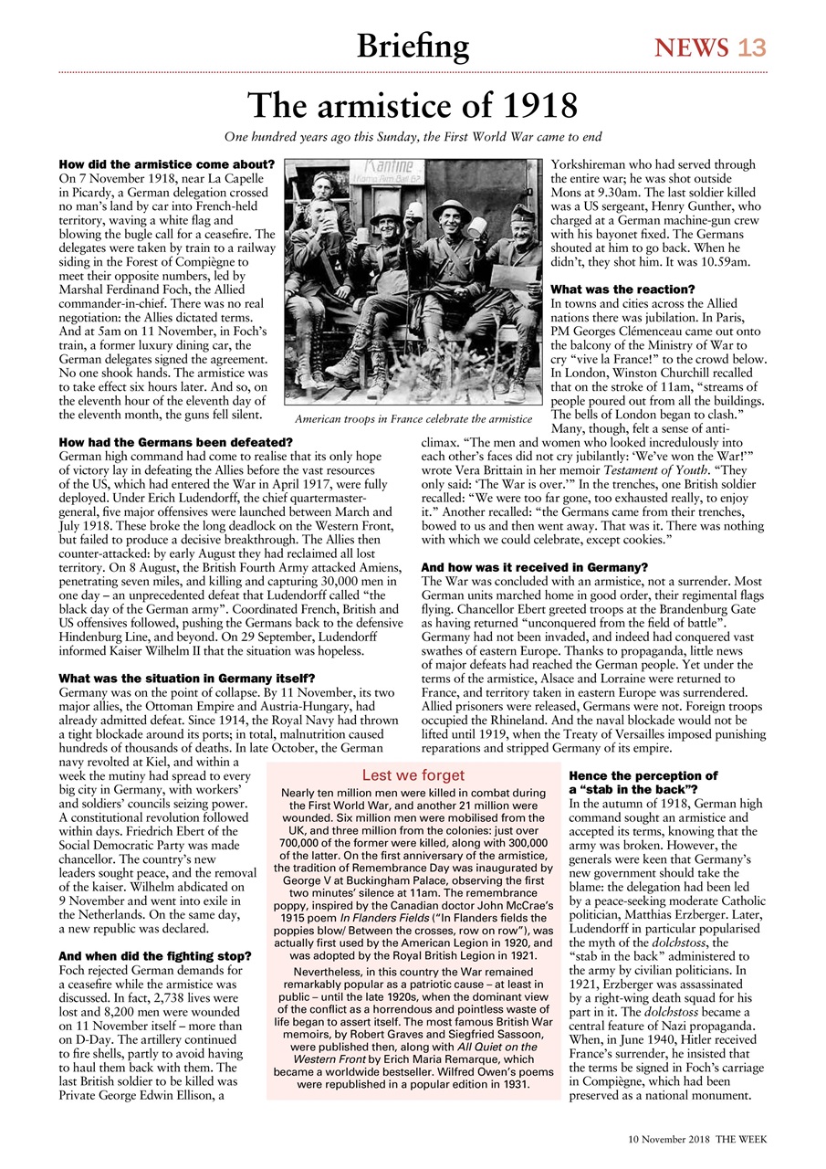 The Week Preview Pages