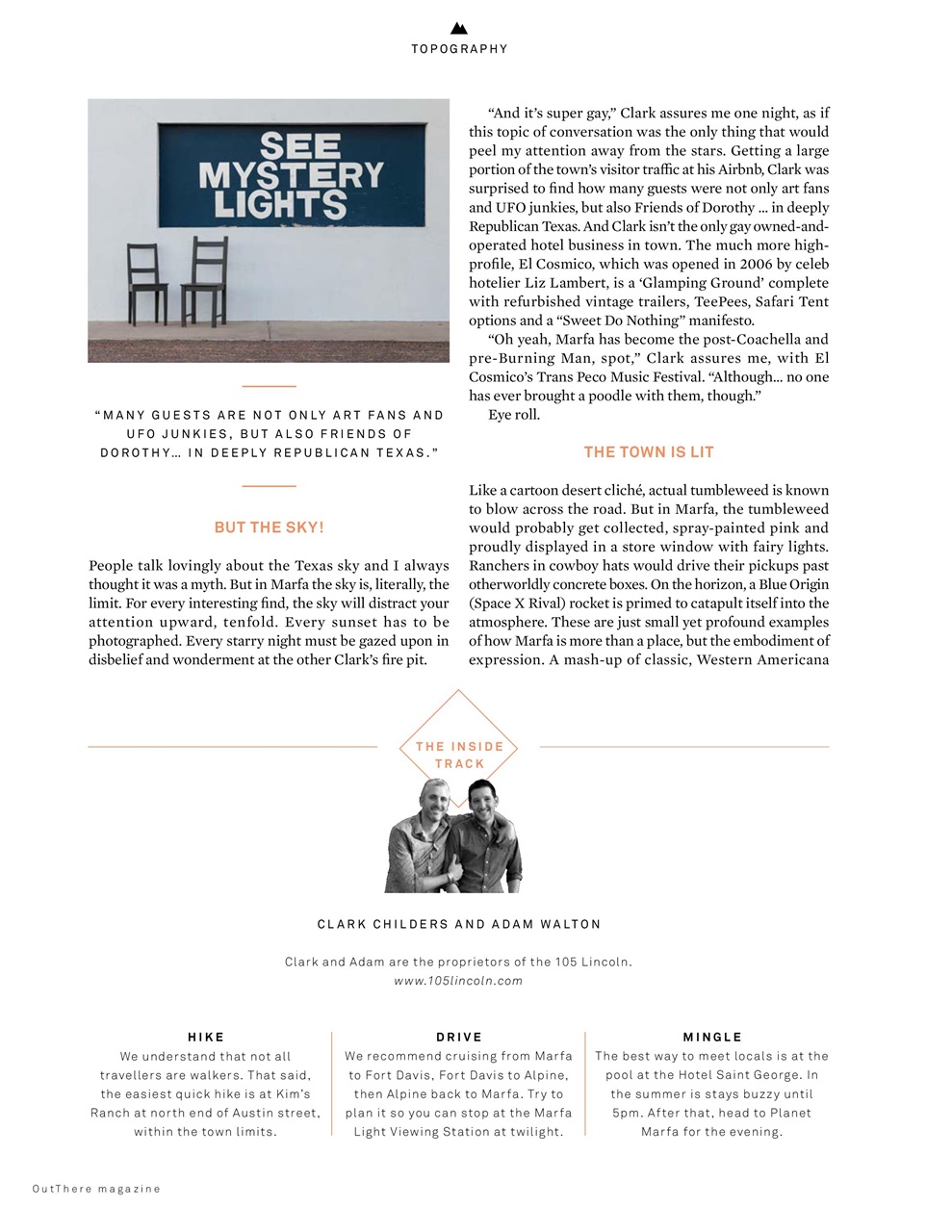 OutThere Preview Pages