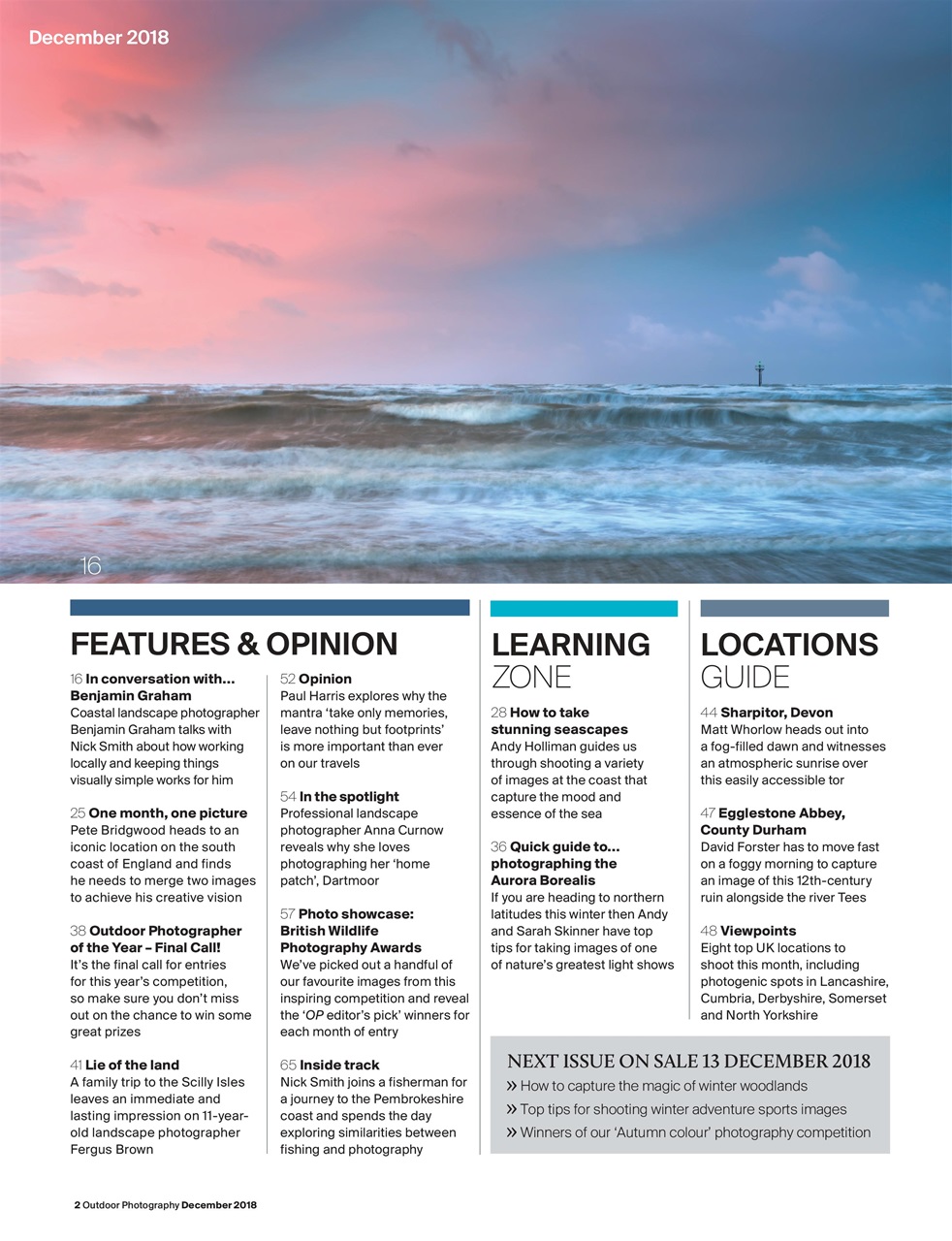 Outdoor Photography Preview Pages