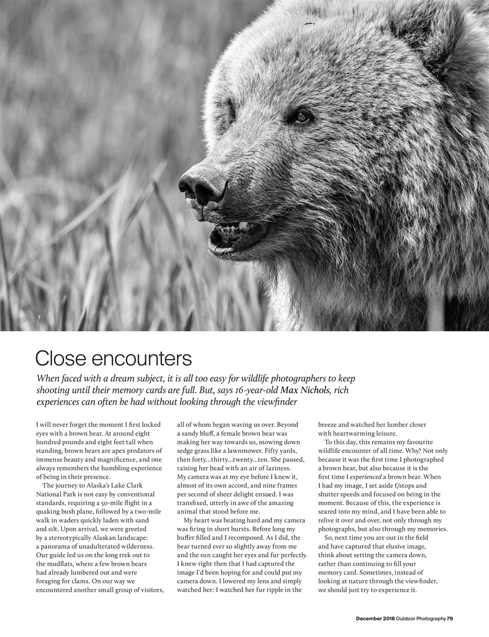 Outdoor Photography Preview Pages