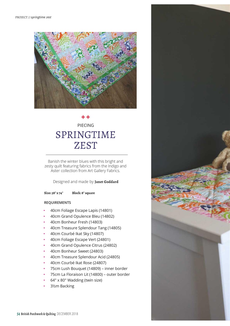 Patchwork and Quilting Preview Pages