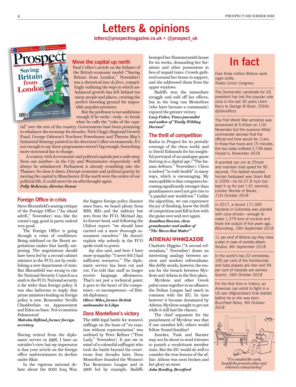 Prospect Magazine Preview Pages