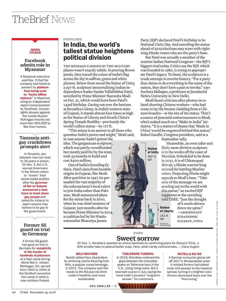 TIME Magazine Europe Preview Pages