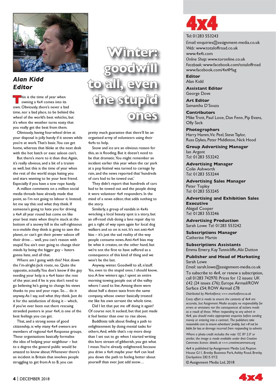 Overlander 4X4 Preview Pages