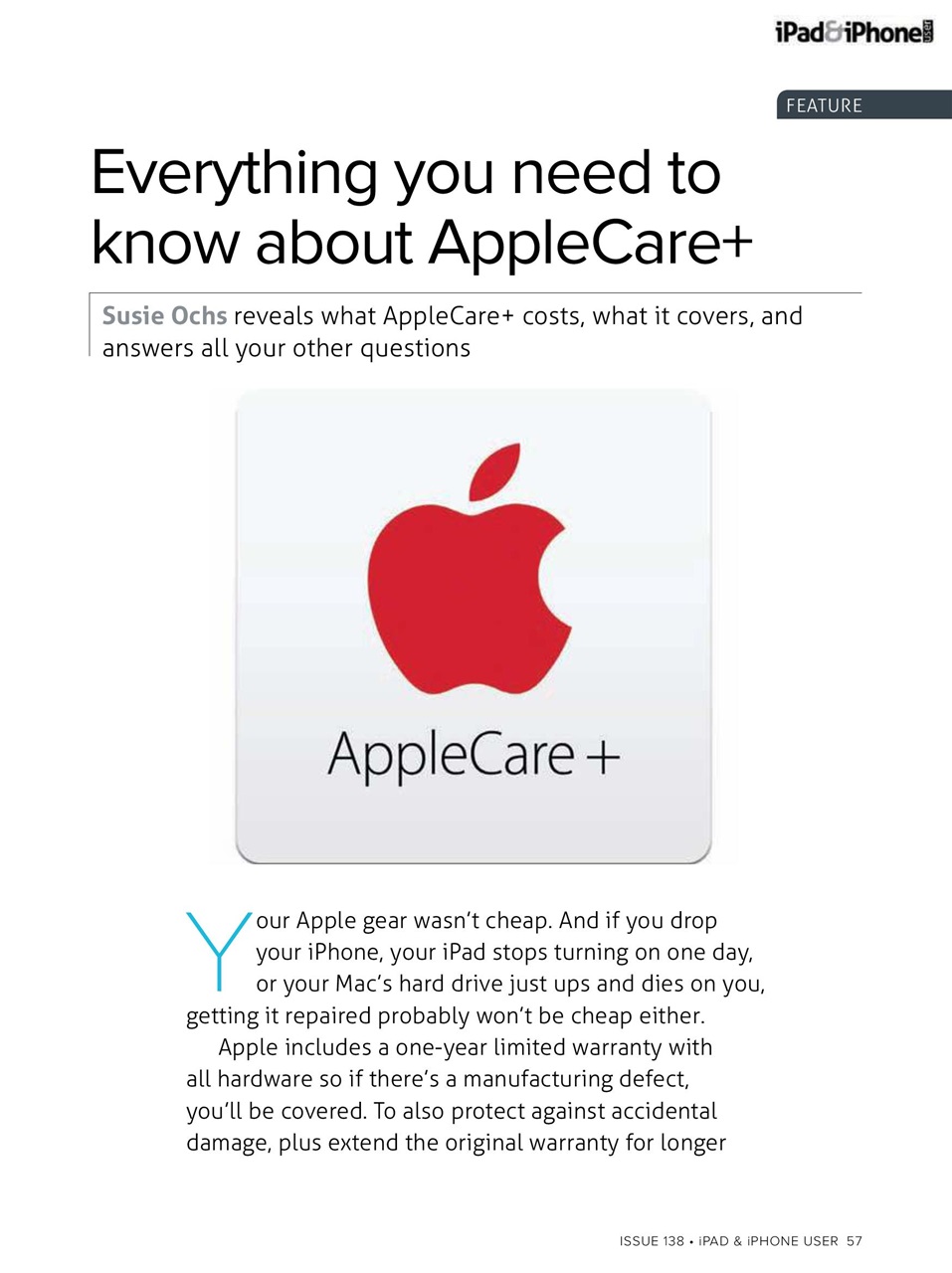 iPad and iPhone User Preview Pages