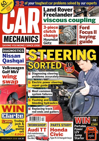 Car Mechanics issue December 2018