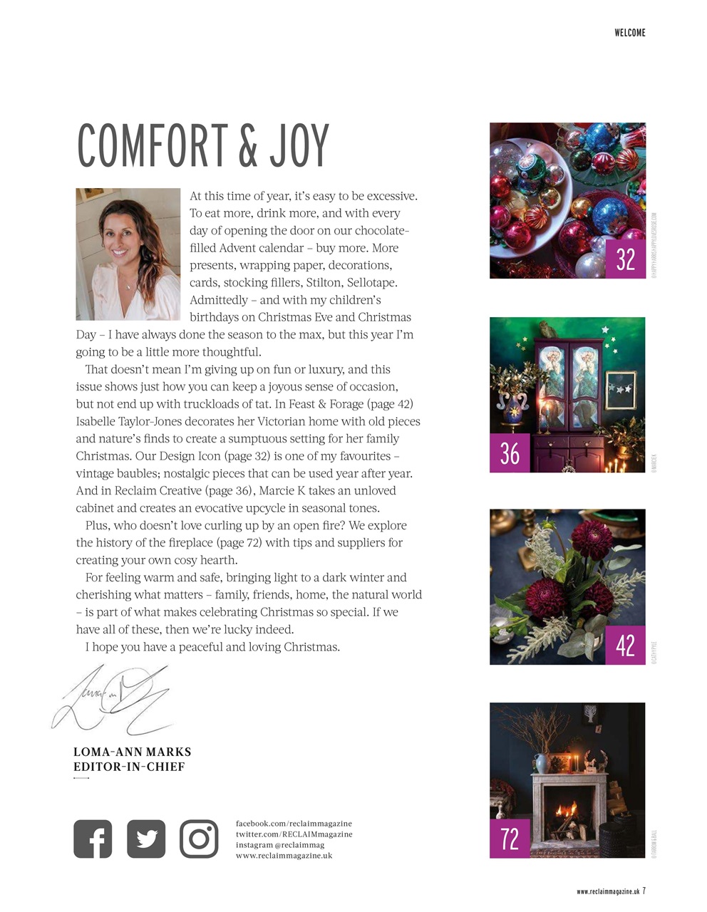 Reclaim Preview Pages