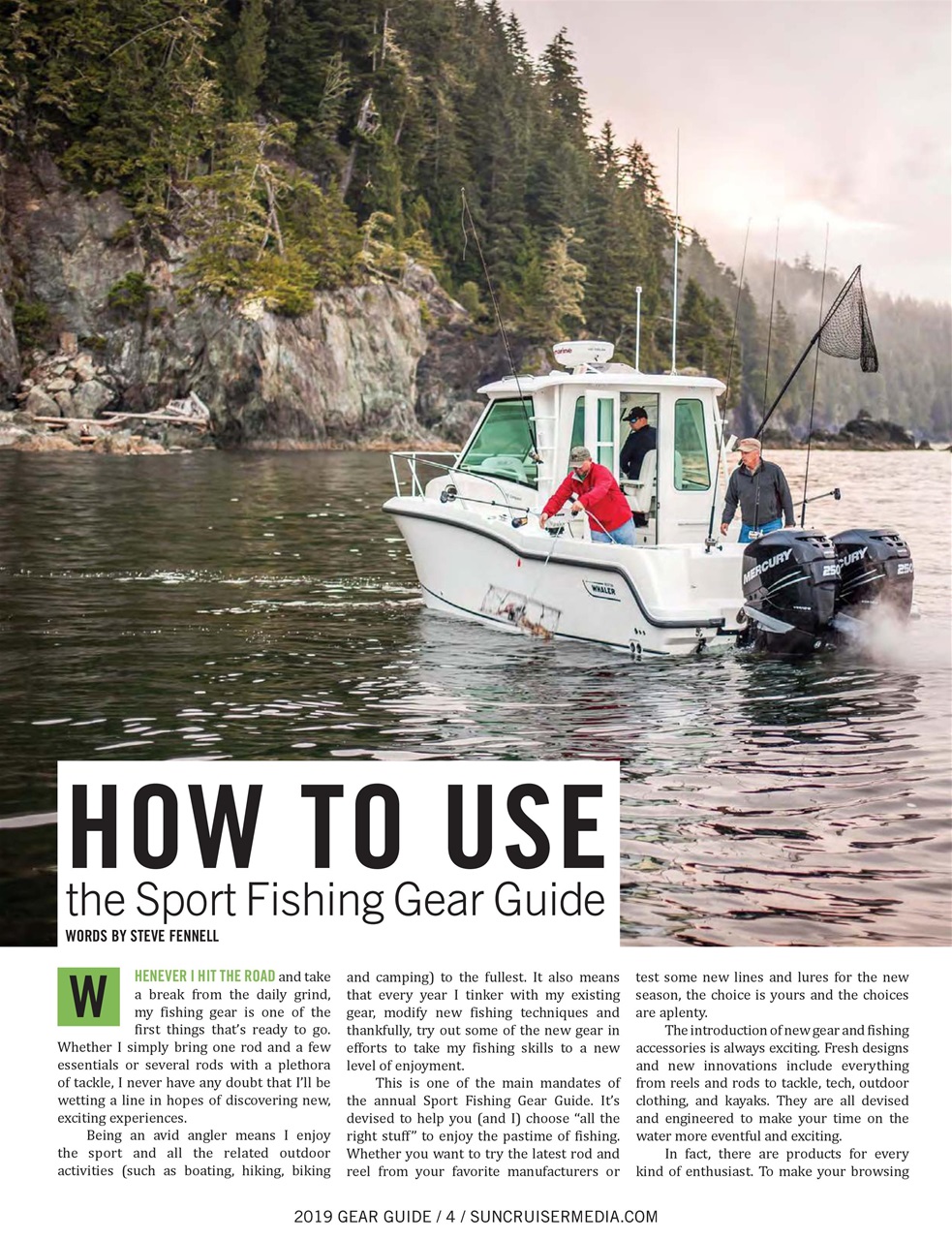 Sport Fishing Guides Preview Pages