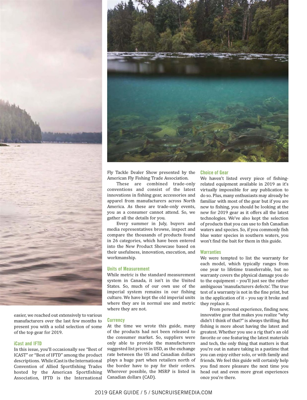 Sport Fishing Guides Preview Pages