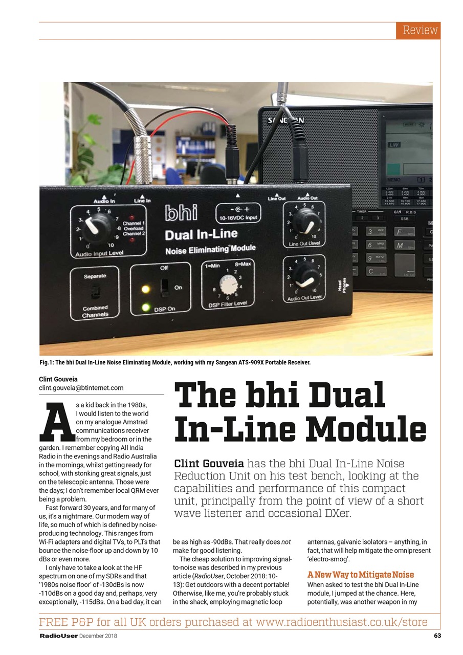 Radio User Preview Pages