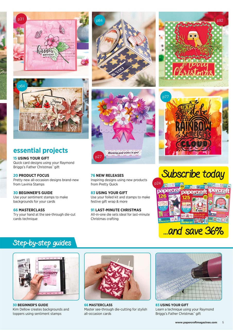 Papercraft Essentials Preview Pages