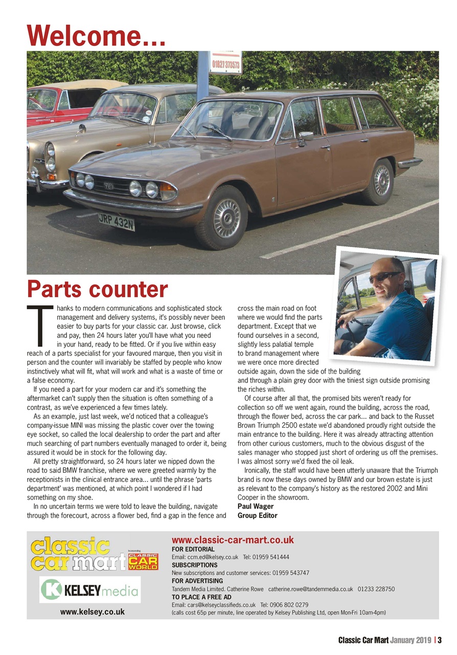 Classic Car Mart Preview Pages