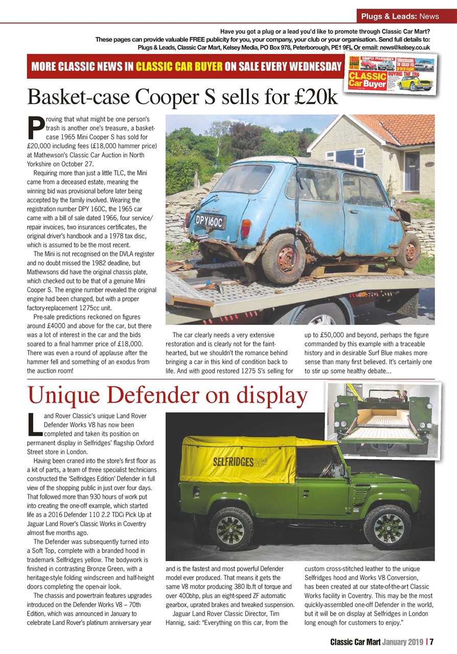 Classic Car Mart Preview Pages