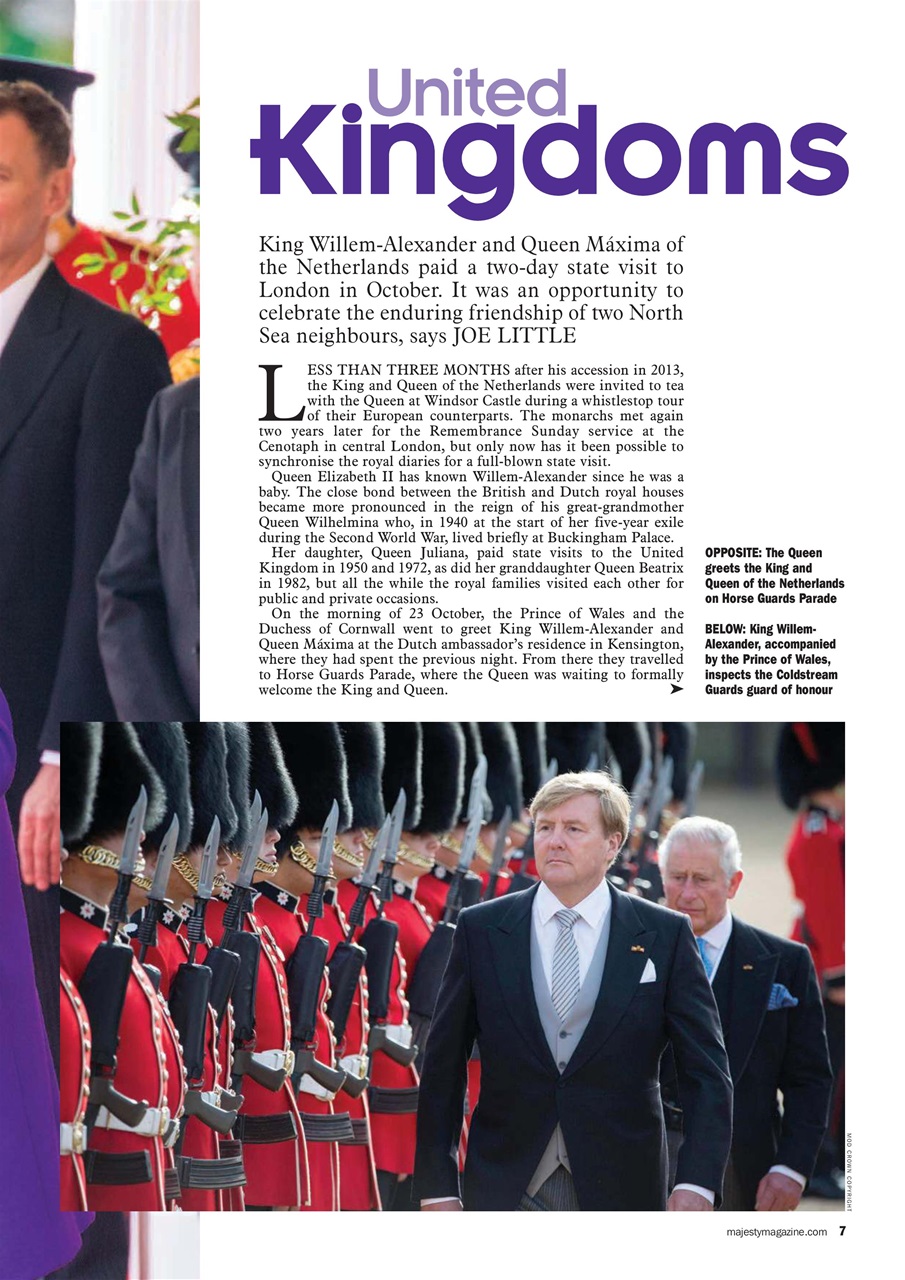 Majesty Magazine Preview Pages