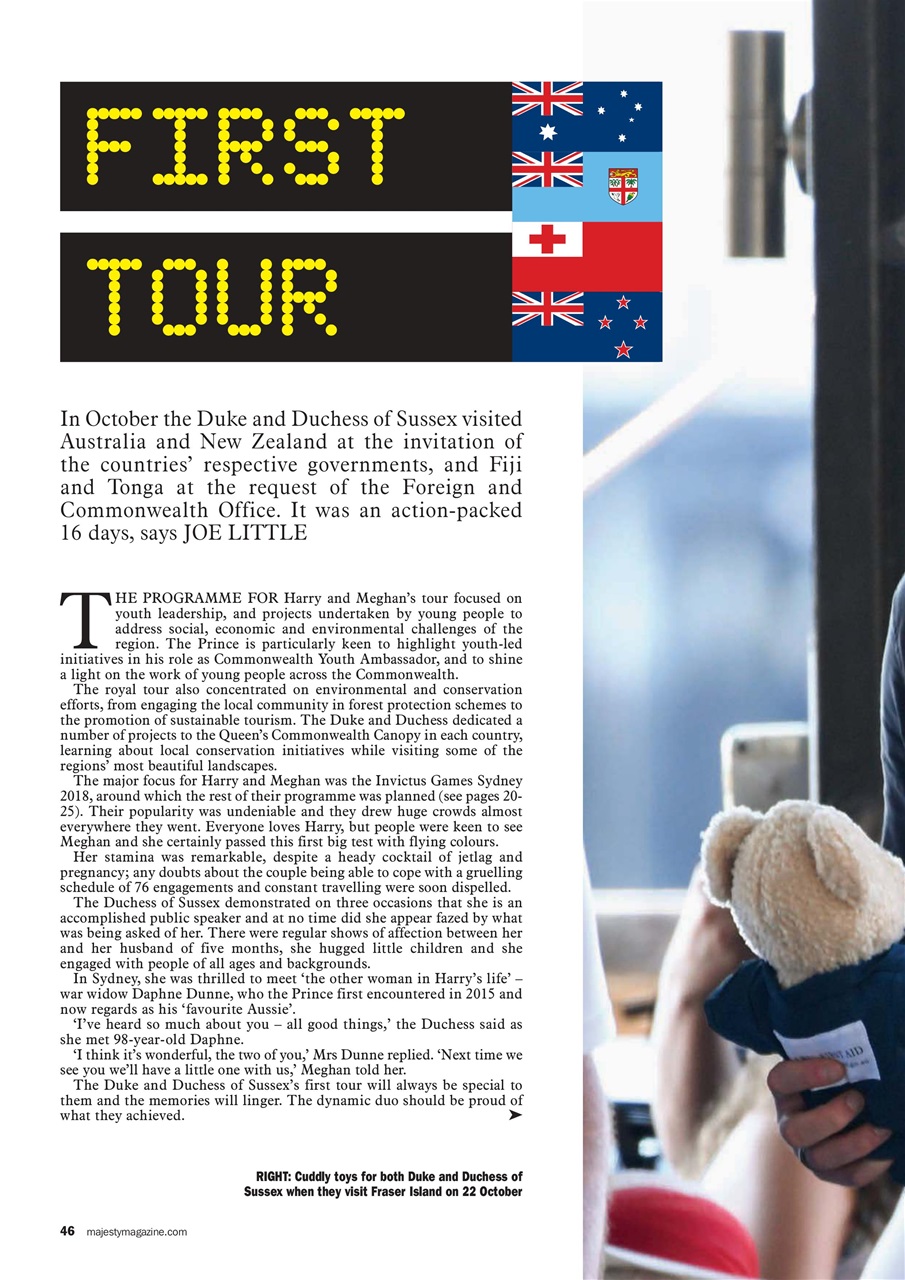 Majesty Magazine Preview Pages