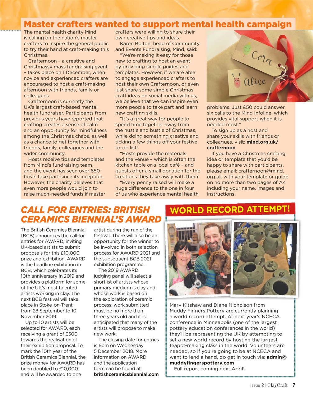 ClayCraft Preview Pages