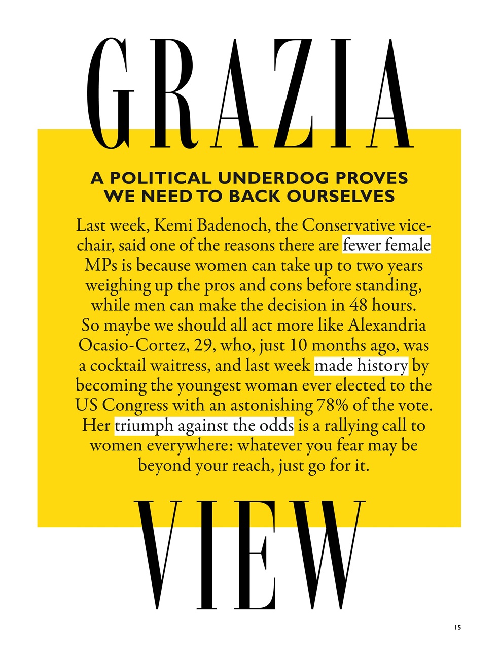 Grazia Preview Pages