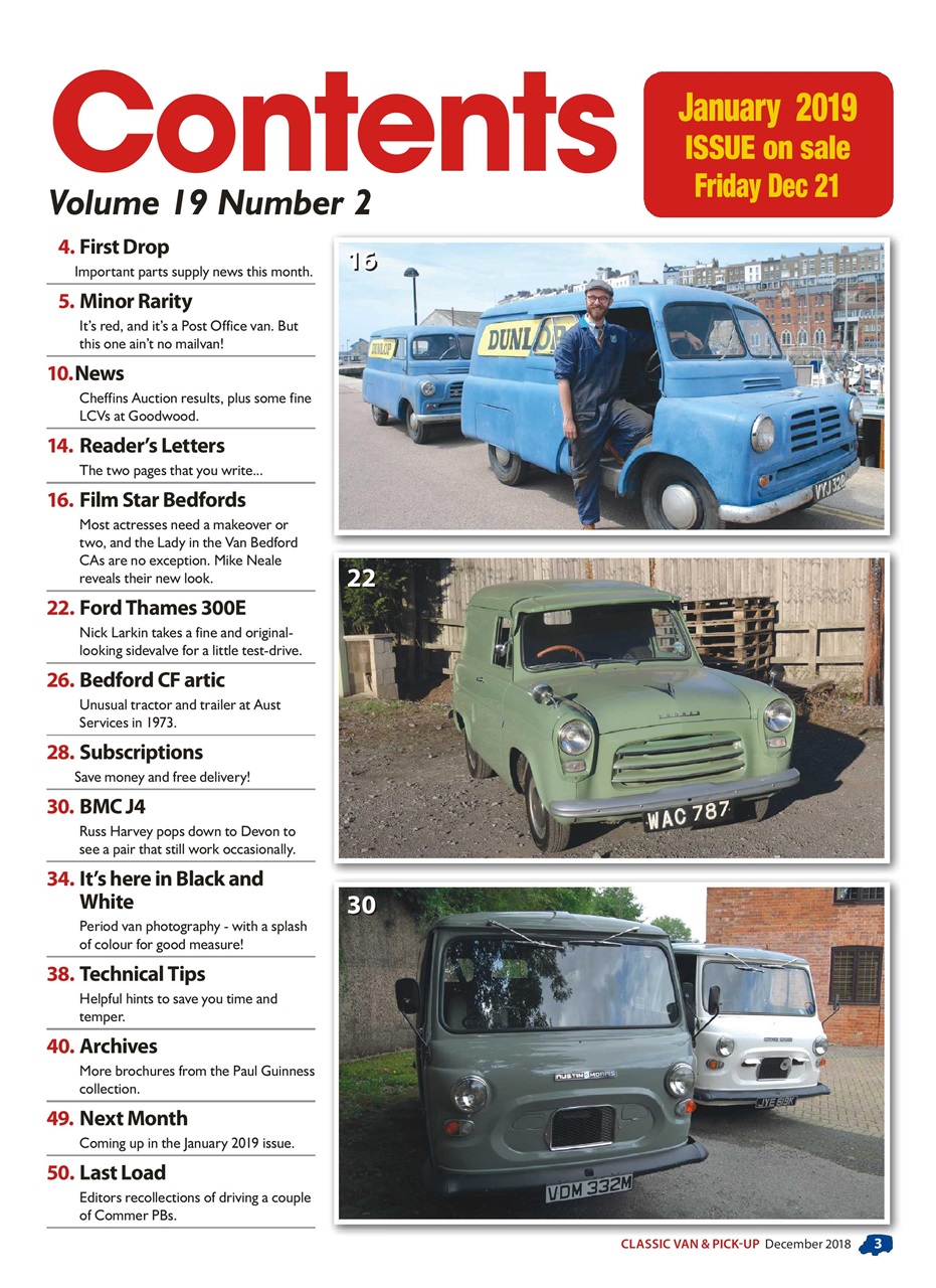 Classic Van & Pick-up Preview Pages